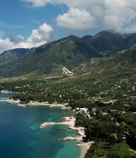 Mountain coast